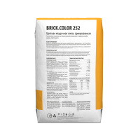 Цветная кладочная смесь армированная Dauer BRICK.COLOR 252 шоколадная 50 кг
